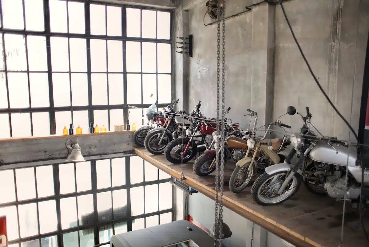 vélo  garage